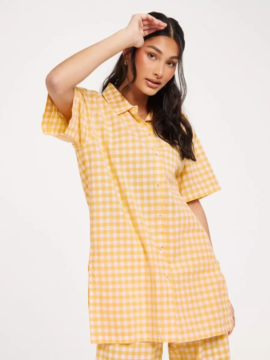 Womens Shirt - Checked - Nelly GOOFASH