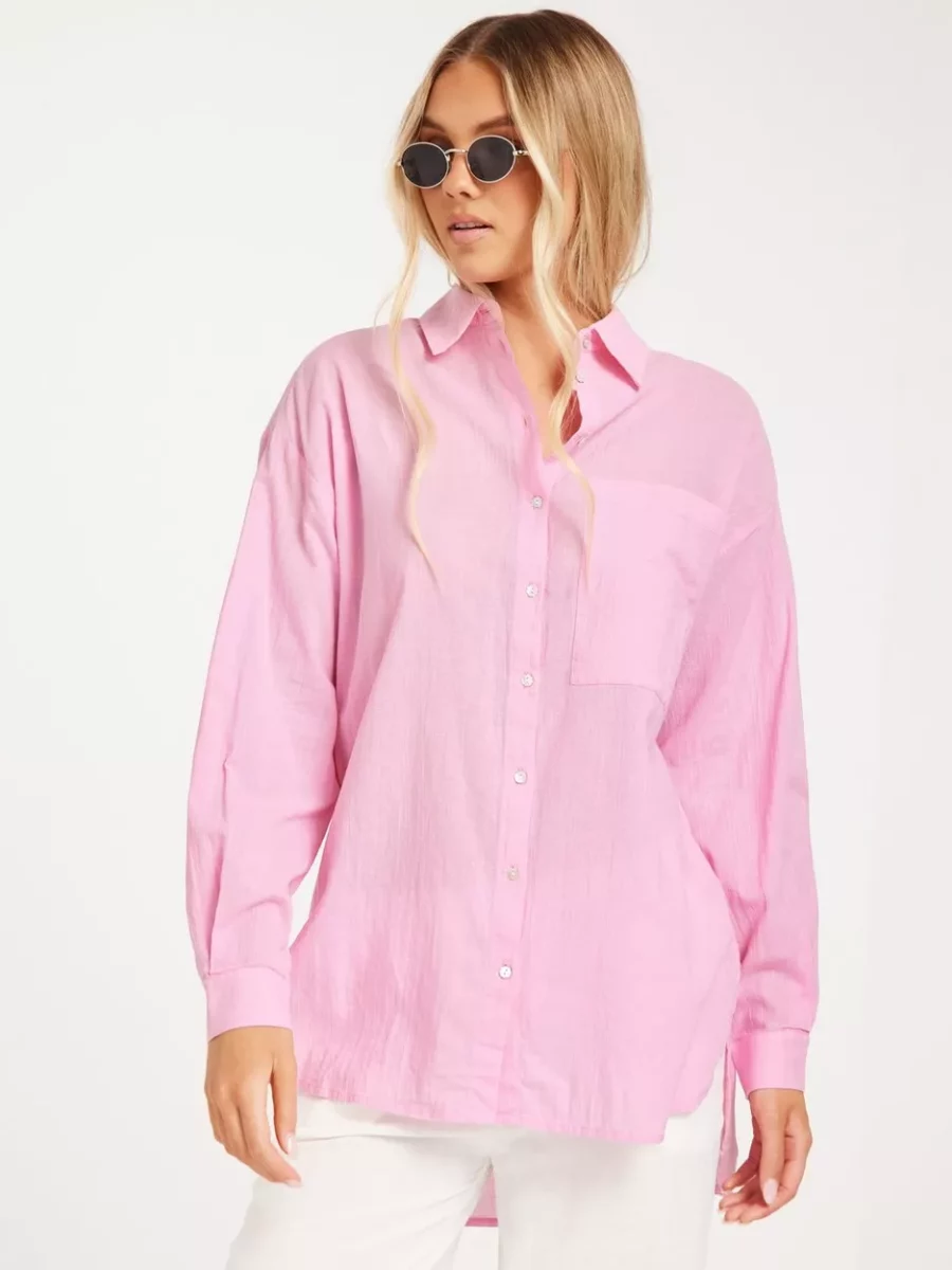 Women's Shirt Pink at Nelly GOOFASH
