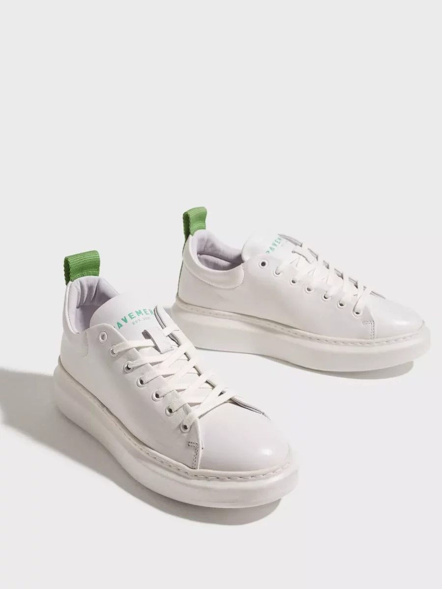 Women's Sneakers White - Pavement - Nelly GOOFASH