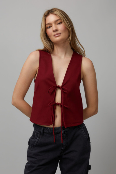 Women's Top in Red - Cotton On GOOFASH