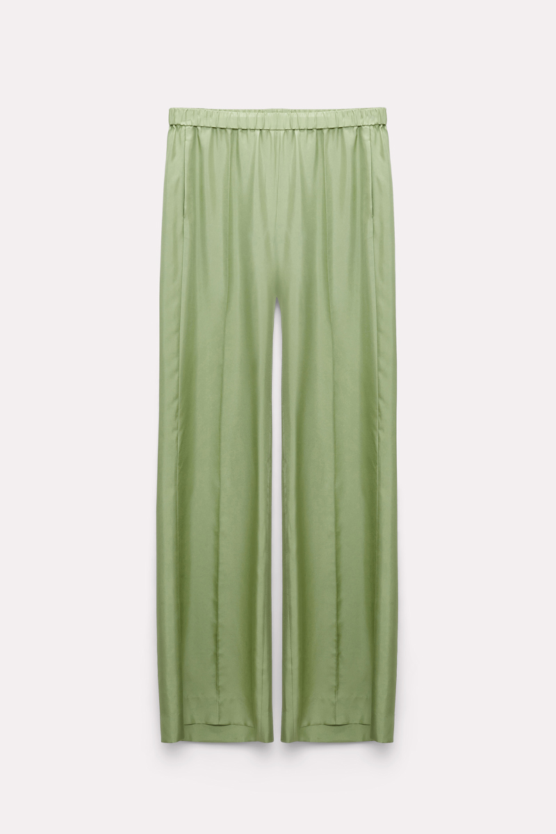 Women's Trousers Green Dorothee Schumacher GOOFASH