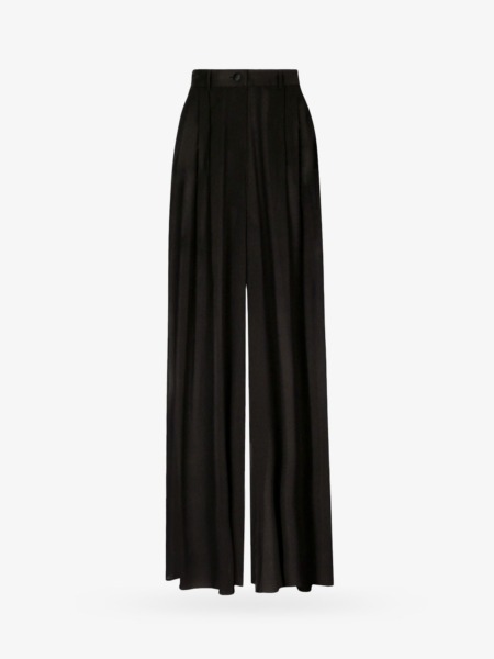Women's Trousers in Black Nugnes Dolce & Gabbana GOOFASH