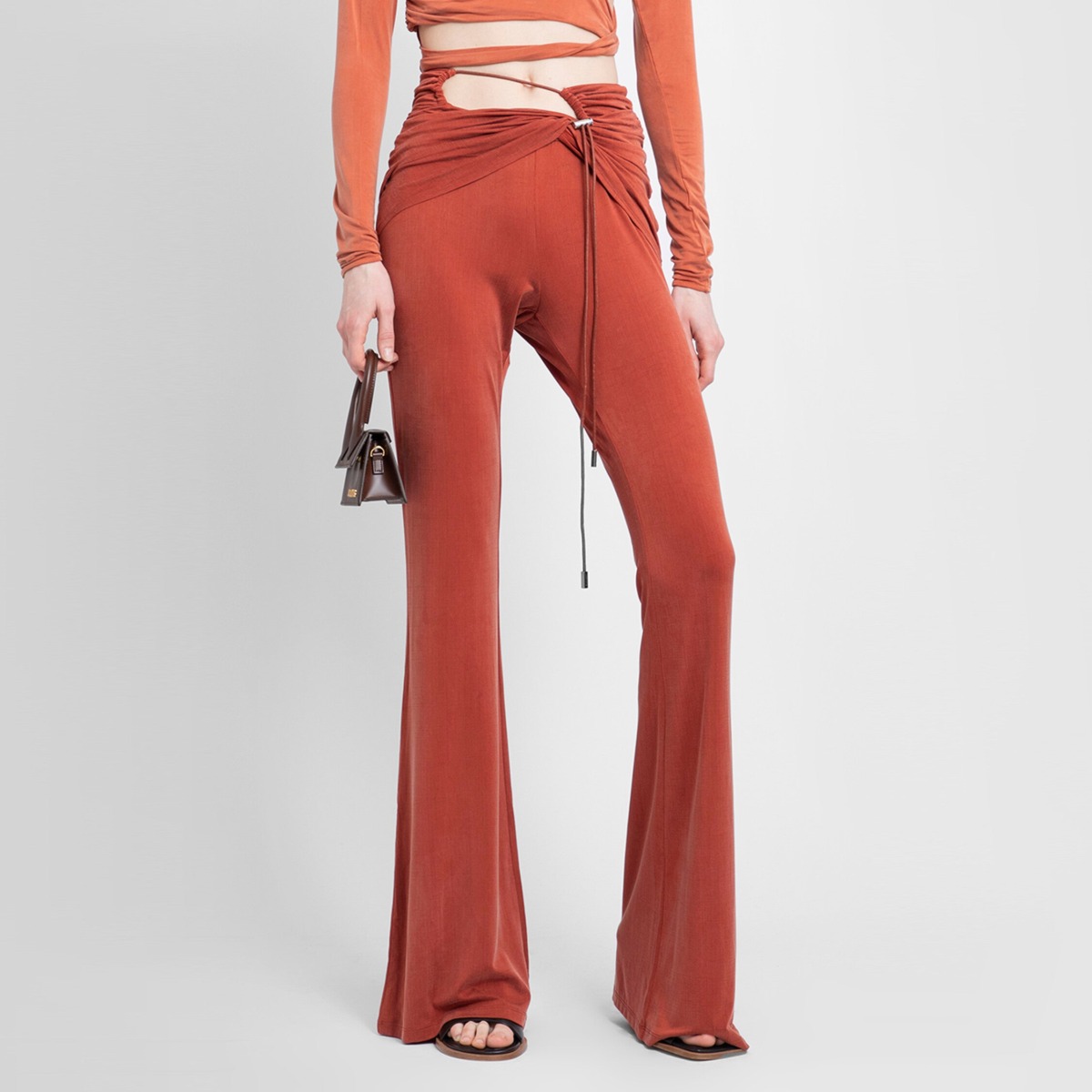 Womens Trousers in Orange Jacquemus - Antonioli GOOFASH