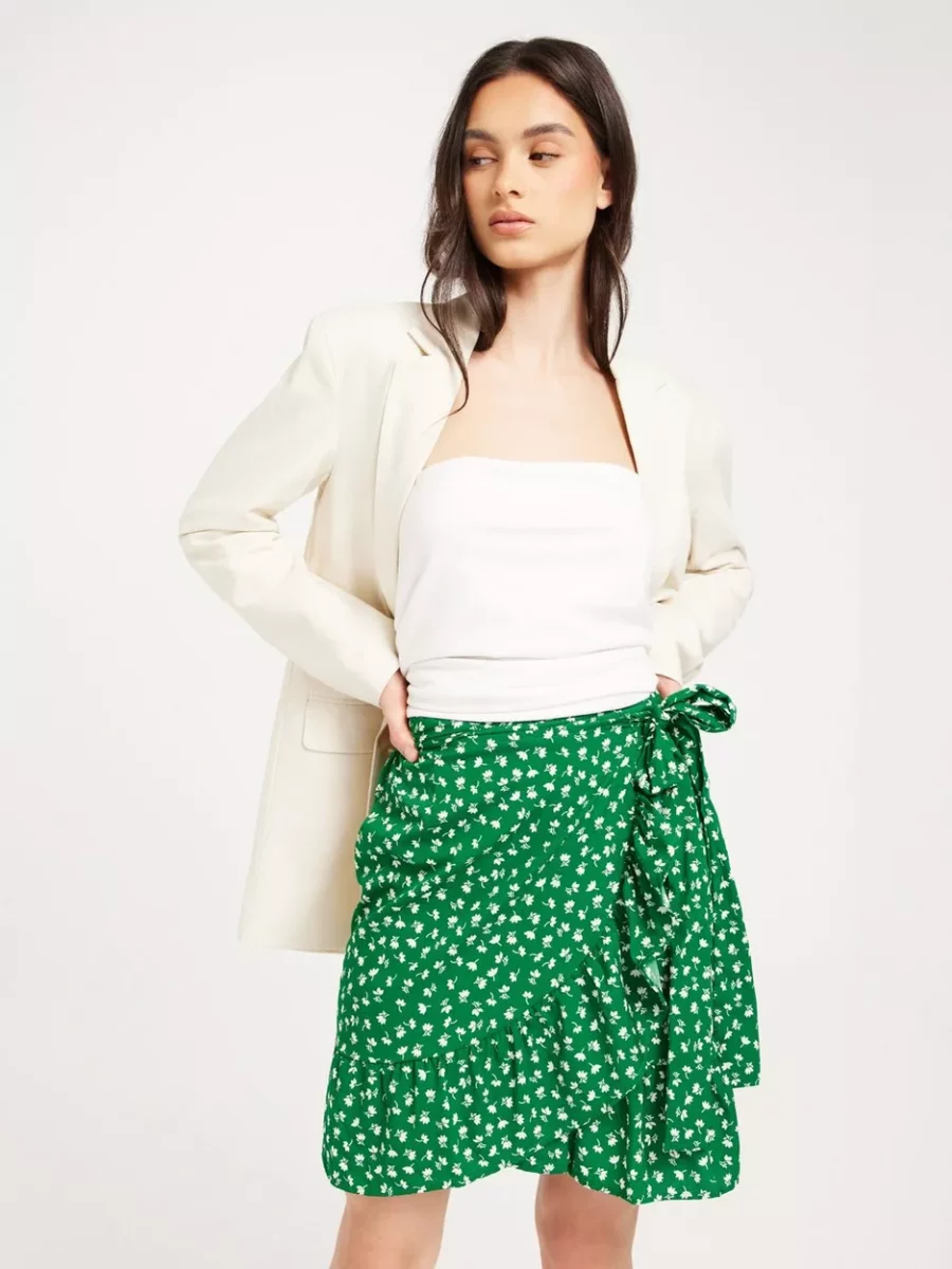 Wrap Skirt Green for Women from Nelly GOOFASH