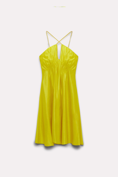 Yellow Bandeau Dress - Dorothee Schumacher GOOFASH