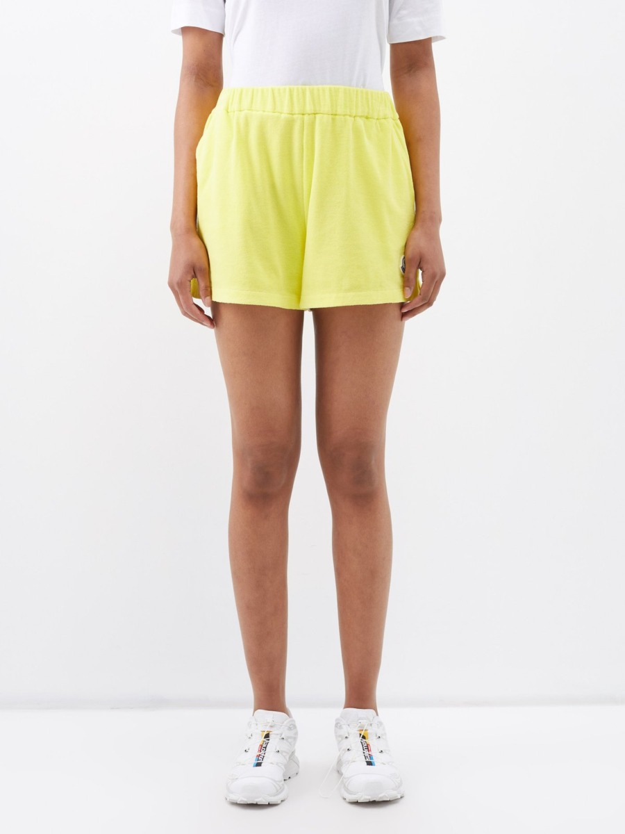 Yellow Shorts - Moncler - Ladies - Matches Fashion GOOFASH