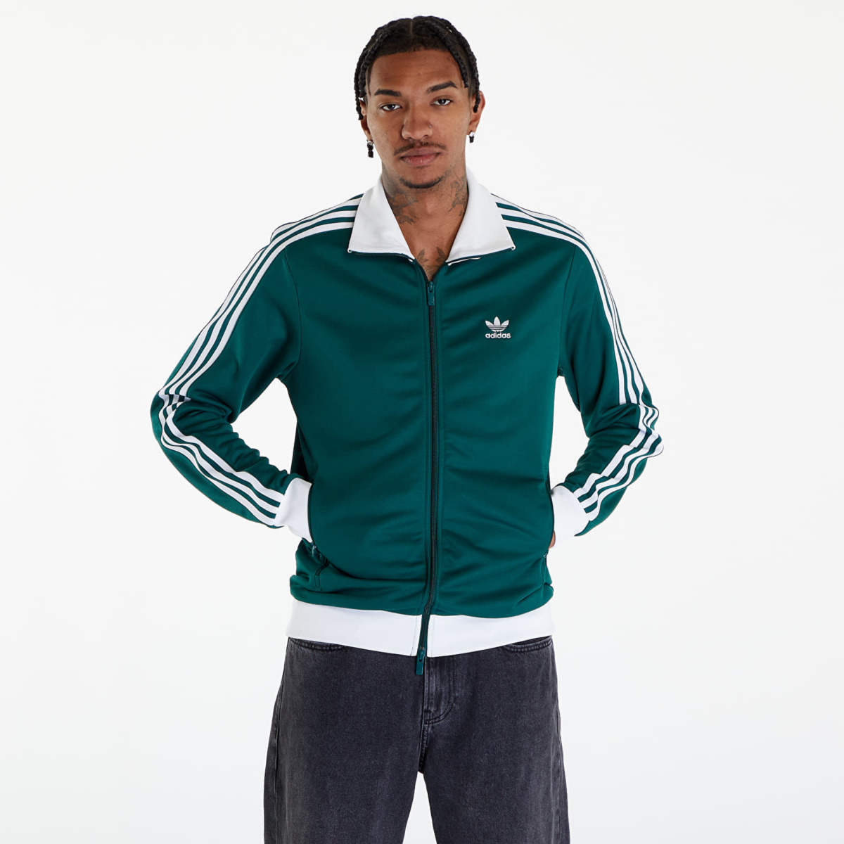 Adidas - Green Jacket Footshop Men GOOFASH