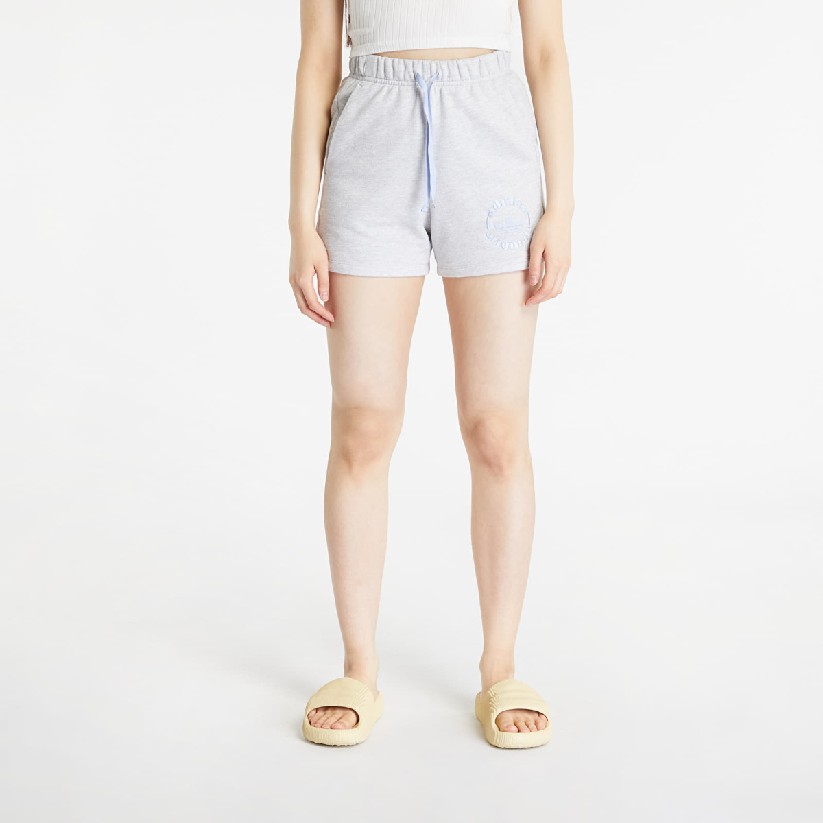Adidas Shorts Grey for Women by Footshop GOOFASH