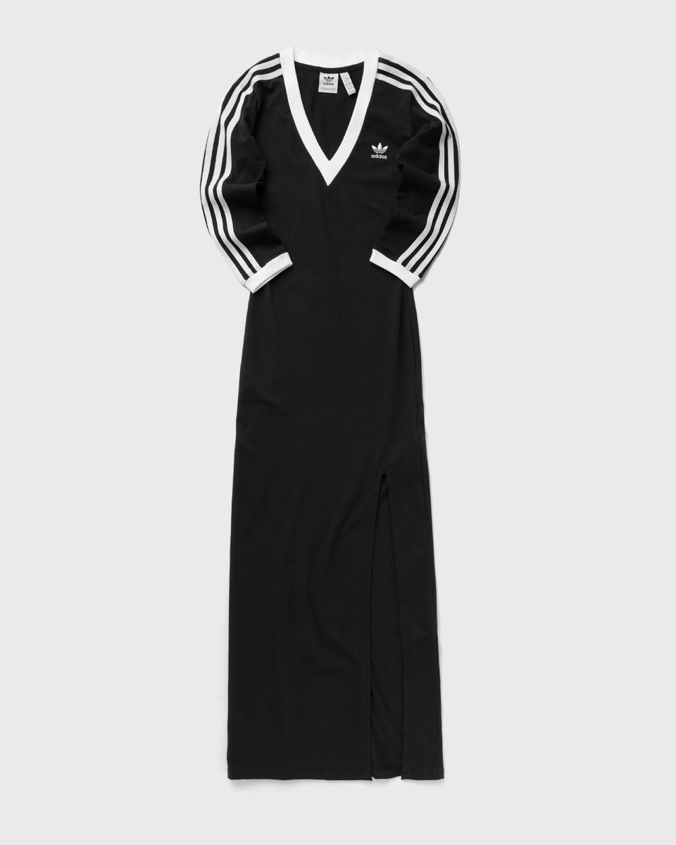 Adidas - Womens Maxi Dress Black - Bstn GOOFASH