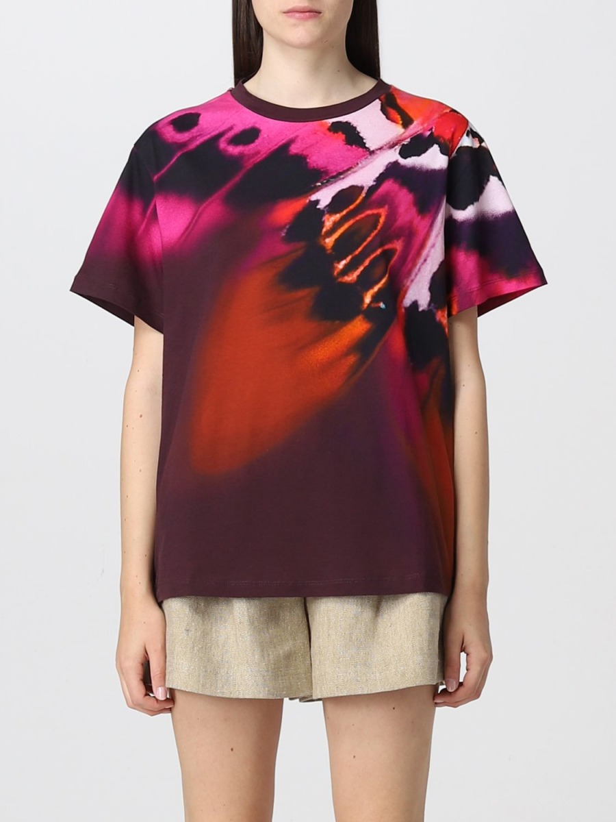 Alberta Ferretti Women's T-Shirt in Multicolor - Giglio GOOFASH