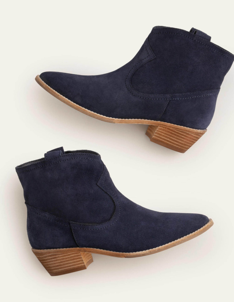 Ankle Boots Blue for Women from Boden GOOFASH