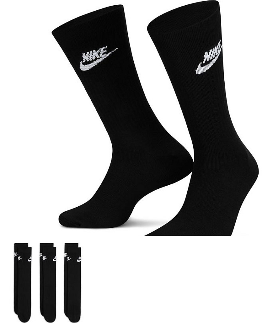 Asos Black Socks for Woman by Nike GOOFASH