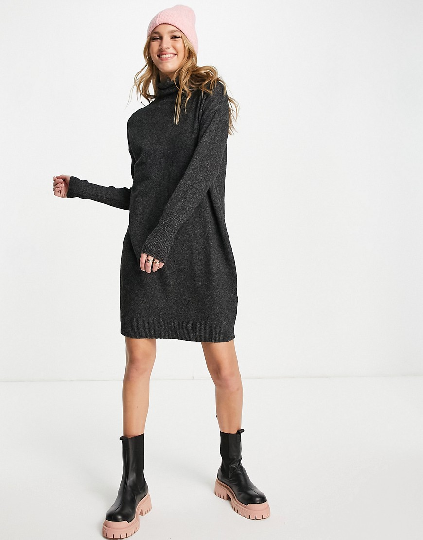 Asos - Ladies Sweater Dress in Black GOOFASH