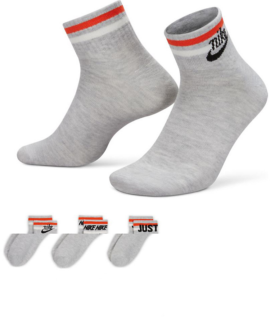 Asos Socks Grey for Woman from Nike GOOFASH