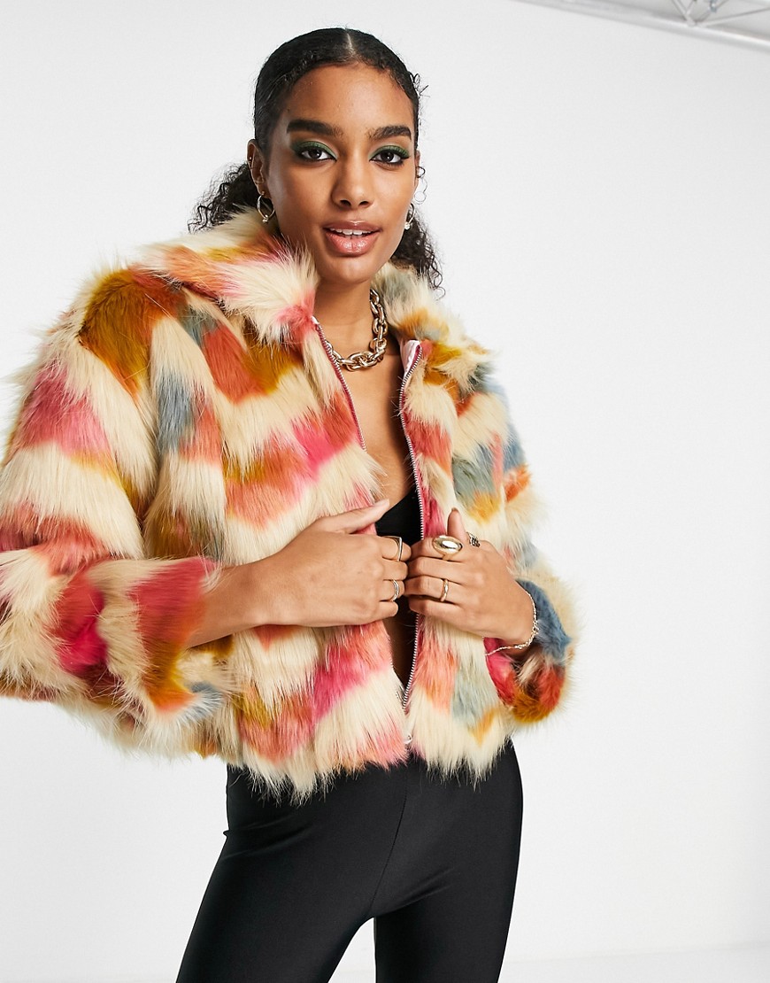 Asos - Women's Jacket in Multicolor - French Connection GOOFASH