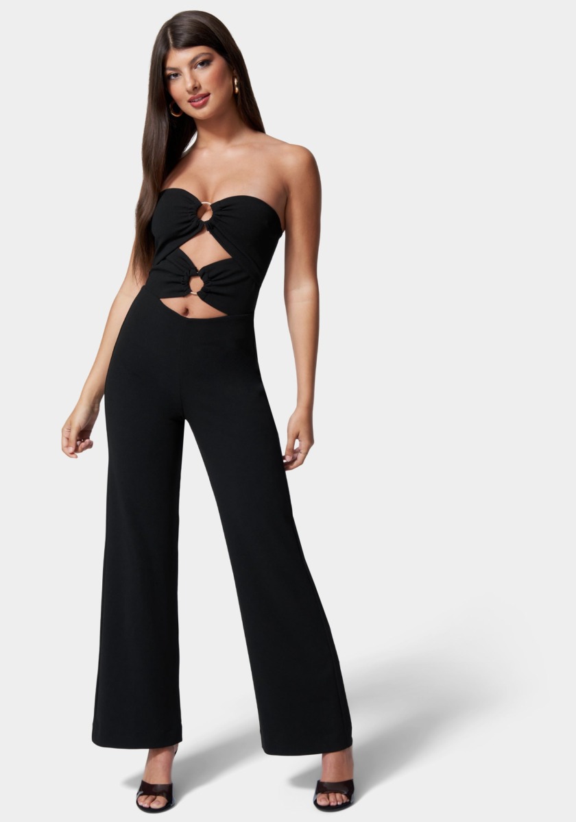 Bebe - Jumpsuit in Black for Woman GOOFASH