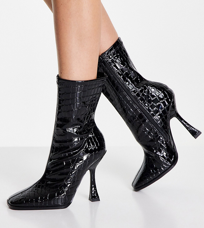 Black Ankle Boots - Asos - Glamorous GOOFASH
