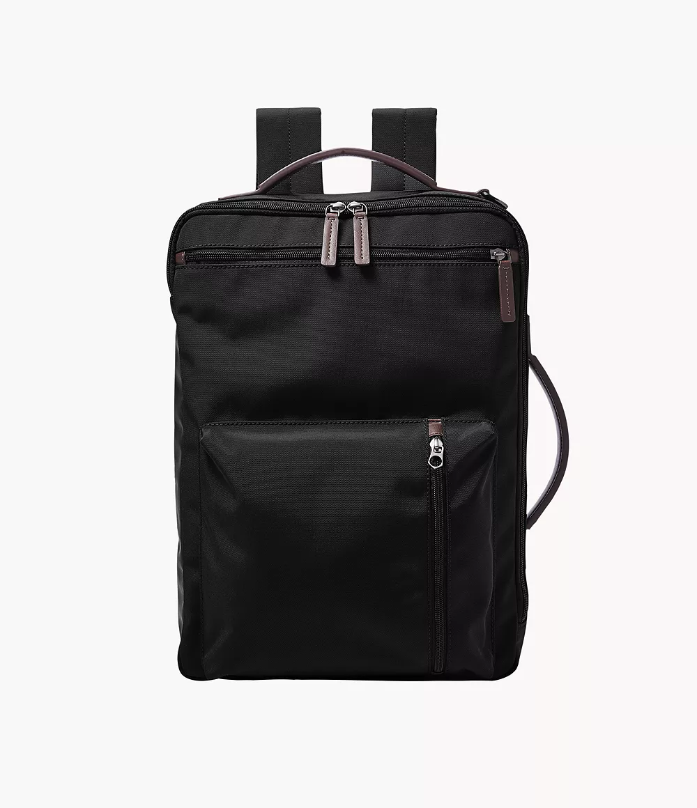 Black Backpack at Fossil GOOFASH
