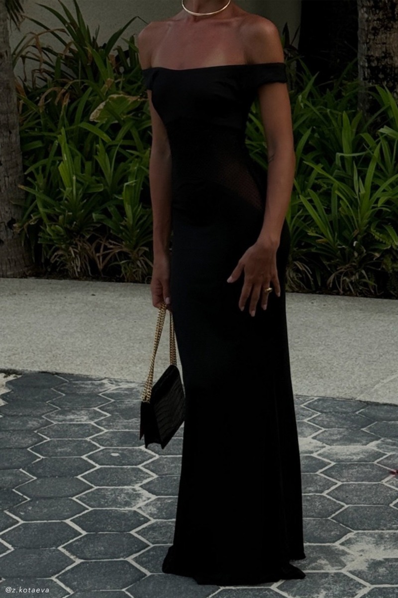 Black - Women Maxi Dress - Meshki GOOFASH