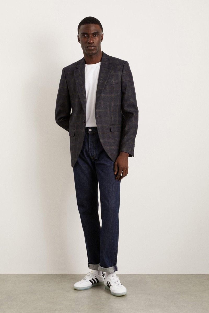 Blazer Blue Burton Gents GOOFASH