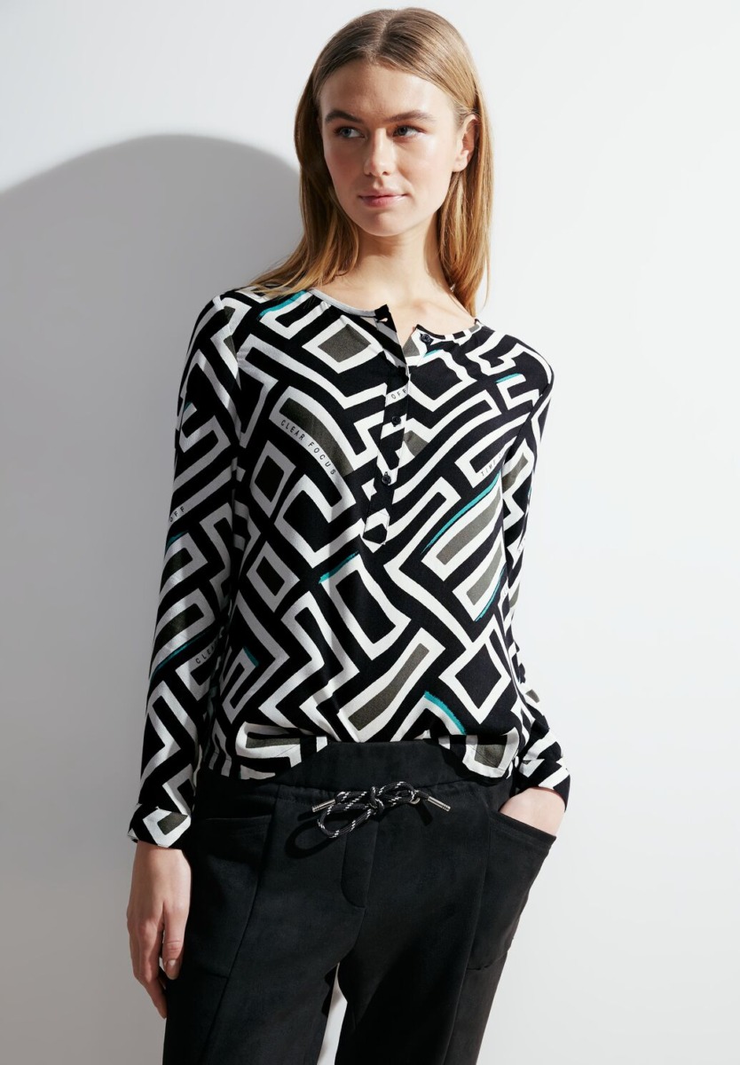 Blouse Black for Woman at Cecil GOOFASH