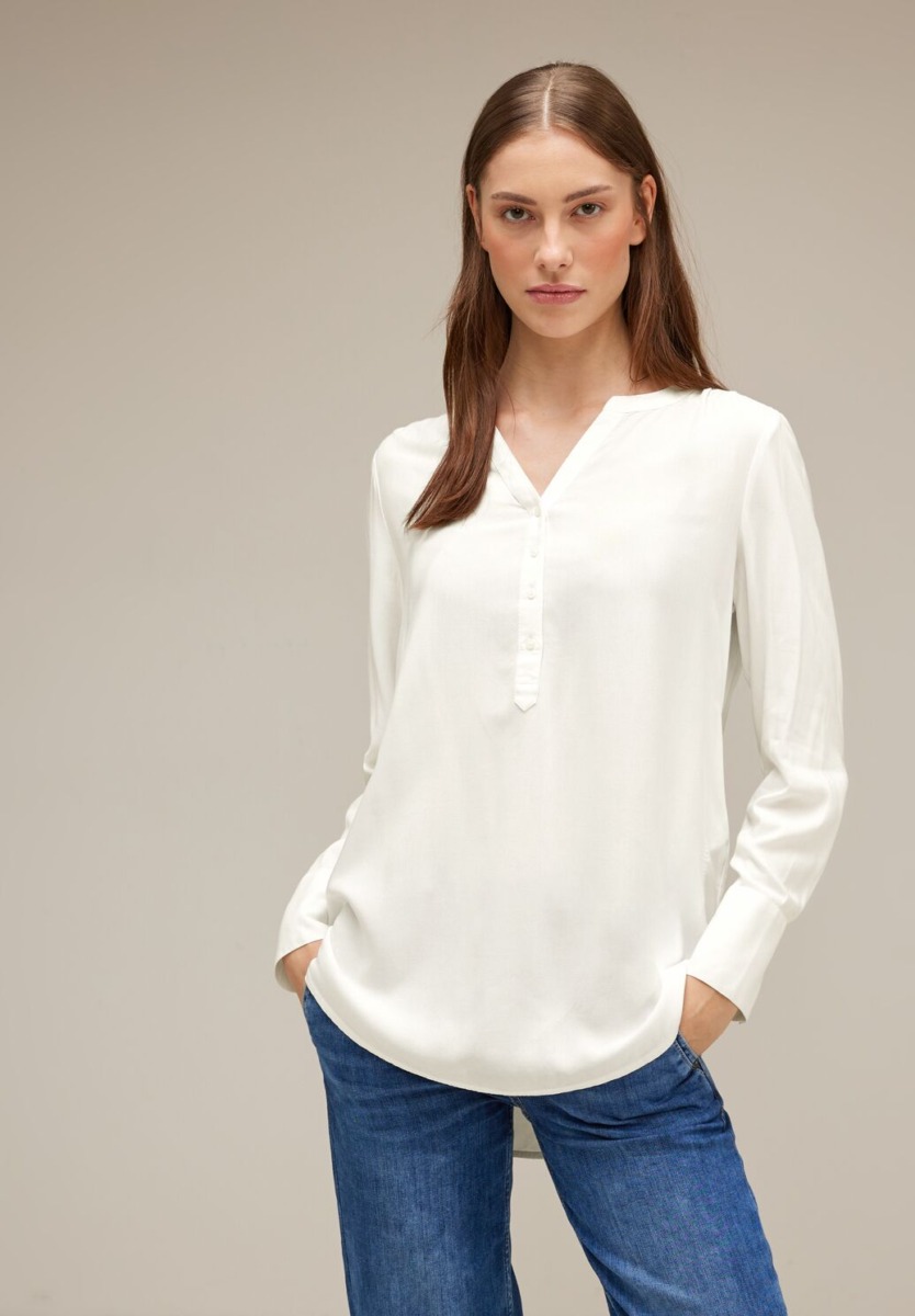 Blouse White for Woman from Street One GOOFASH