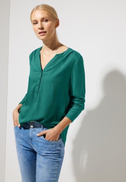 Blouse in Green for Woman at Street One GOOFASH