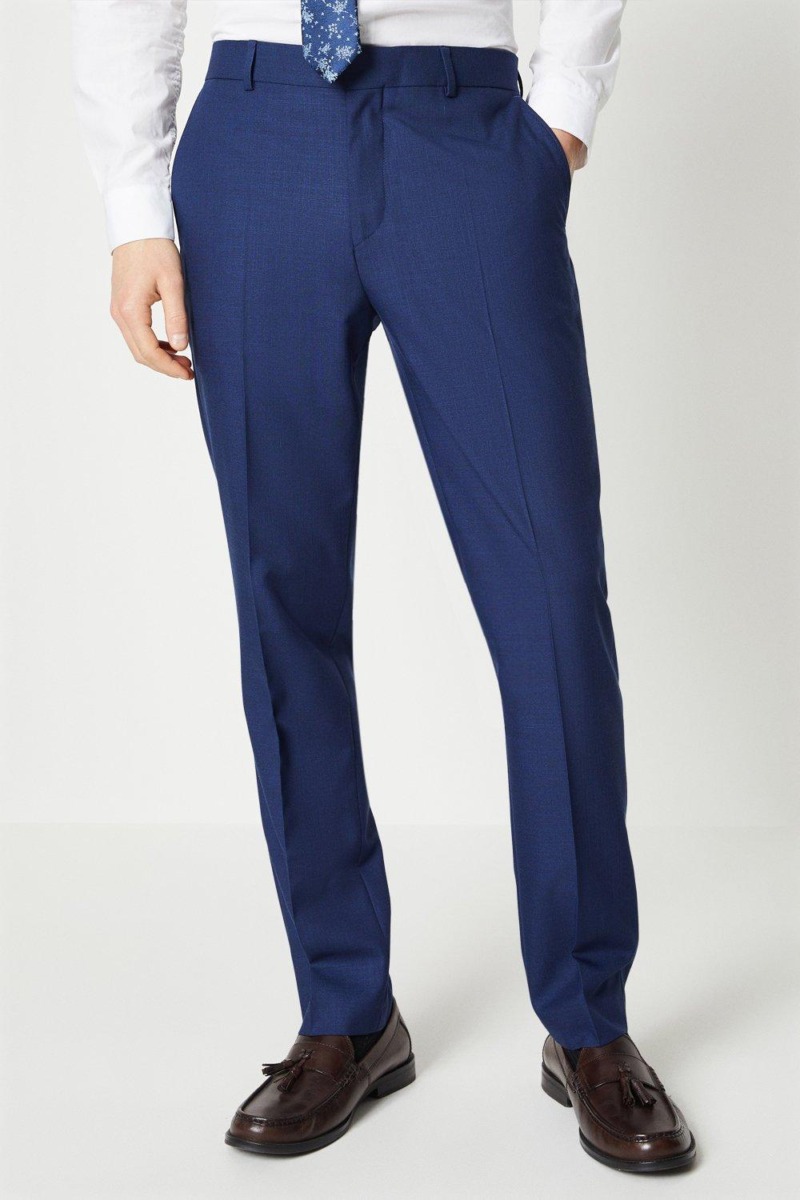 Blue Trousers Burton GOOFASH