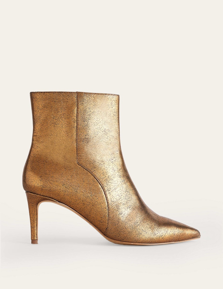 Boden - Ankle Boots - Gold GOOFASH