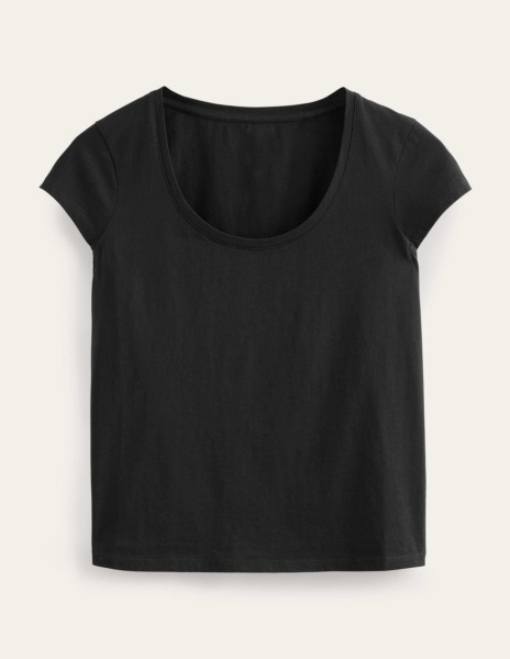 Boden - Black Women's T-Shirt GOOFASH