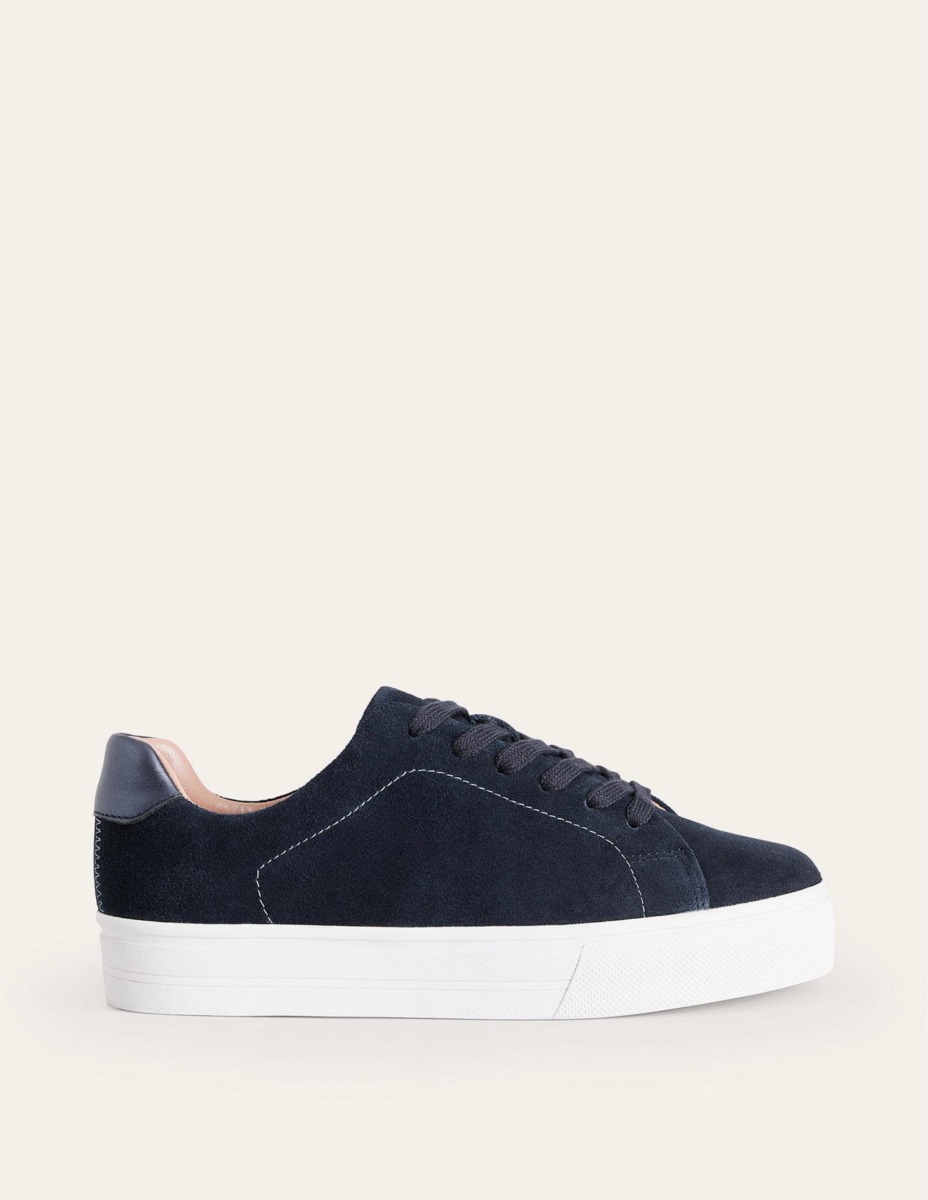 Boden - Blue Trainers GOOFASH