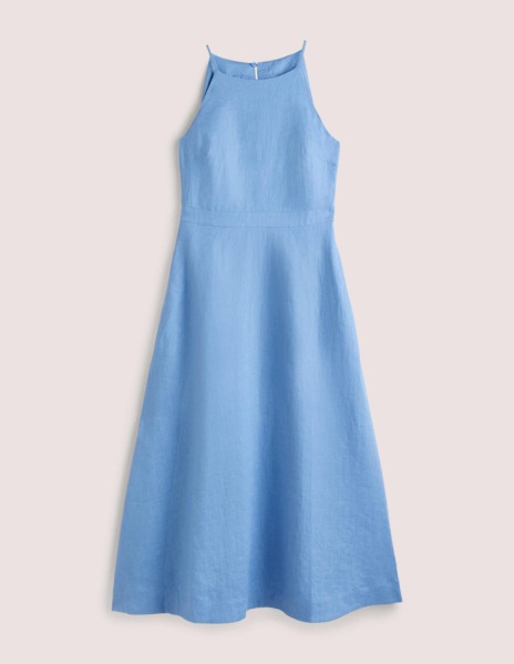 Boden - Blue - Woman Midi Dress GOOFASH
