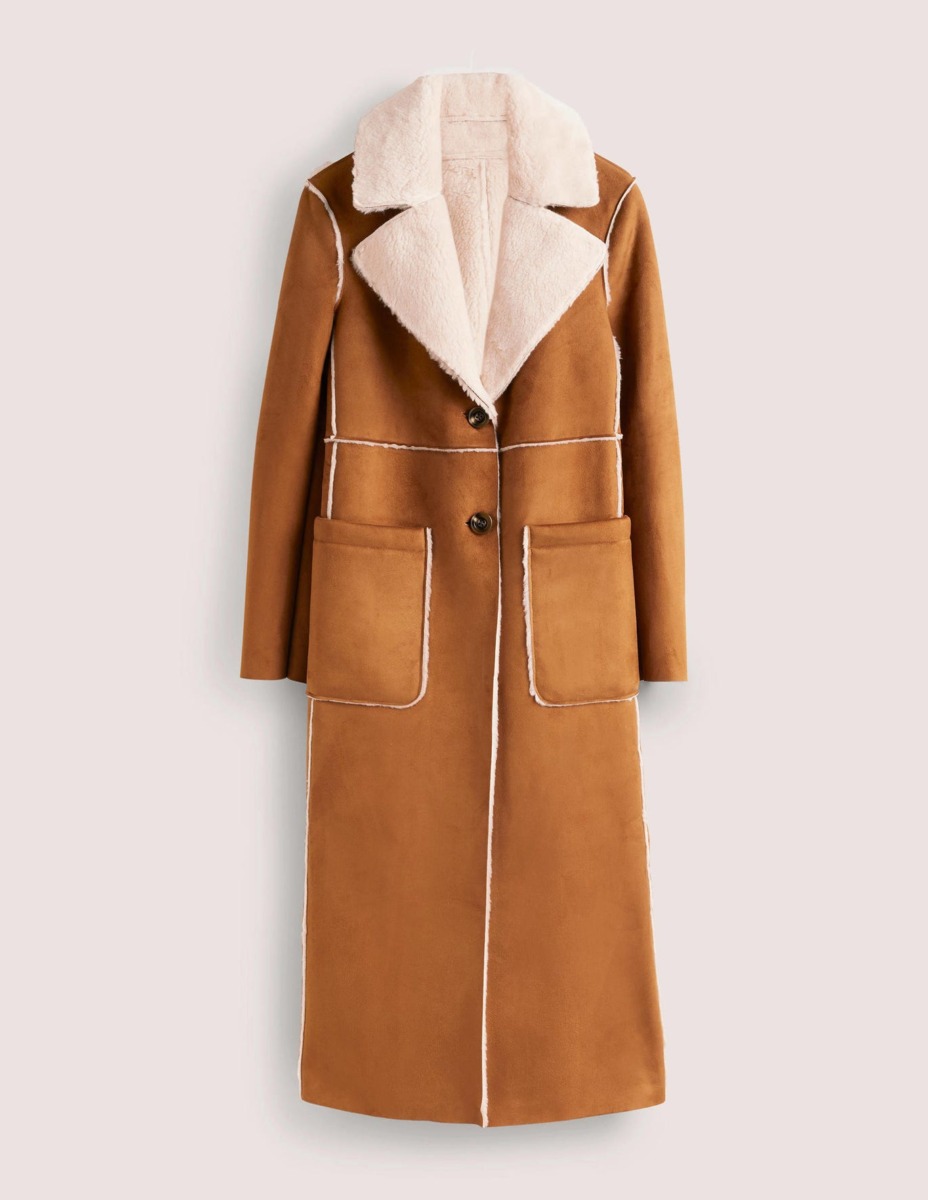Boden Coat Brown for Woman GOOFASH