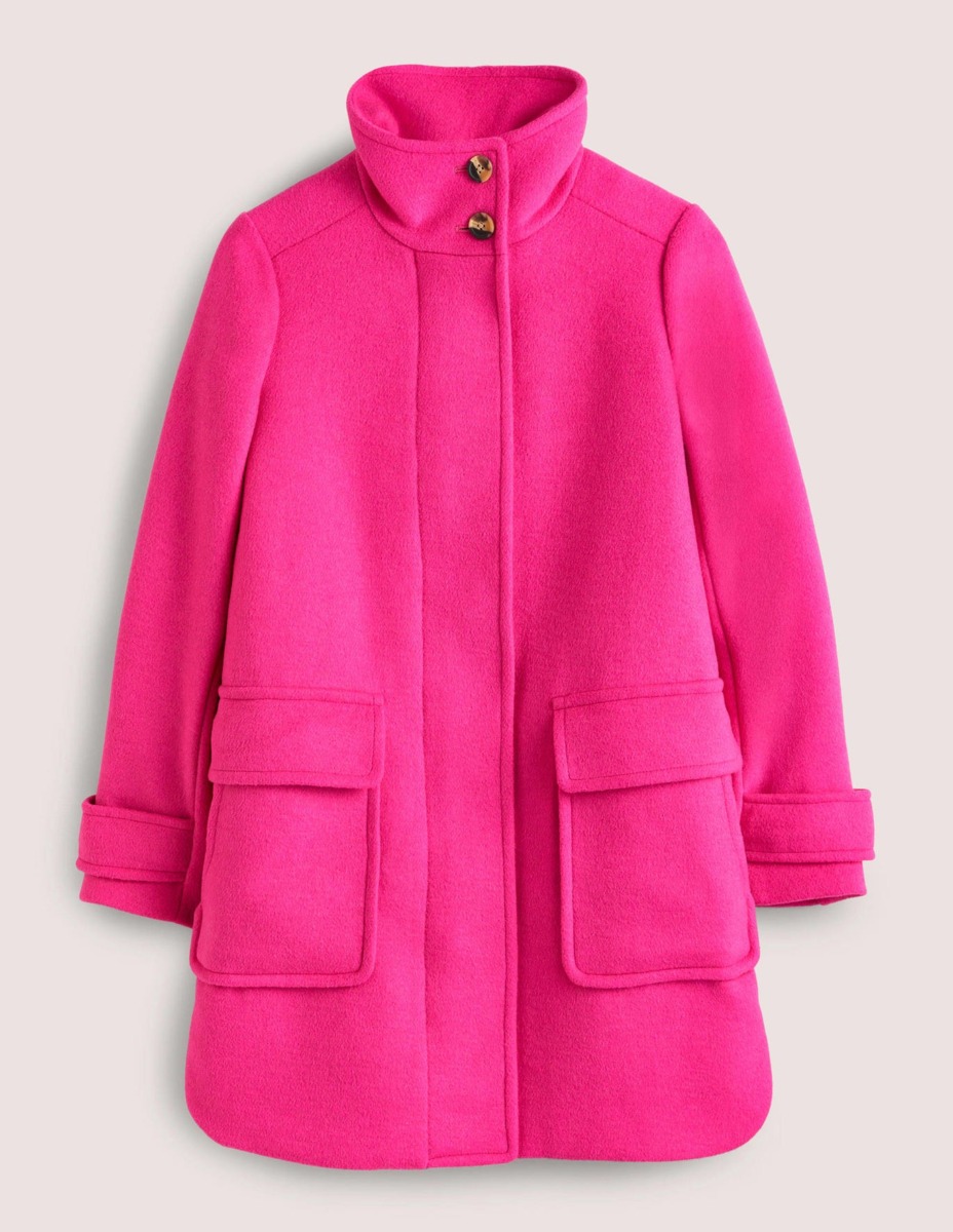 Boden - Coat in Pink Woman GOOFASH