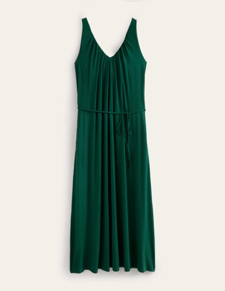 Boden - Green Maxi Dress - Woman GOOFASH