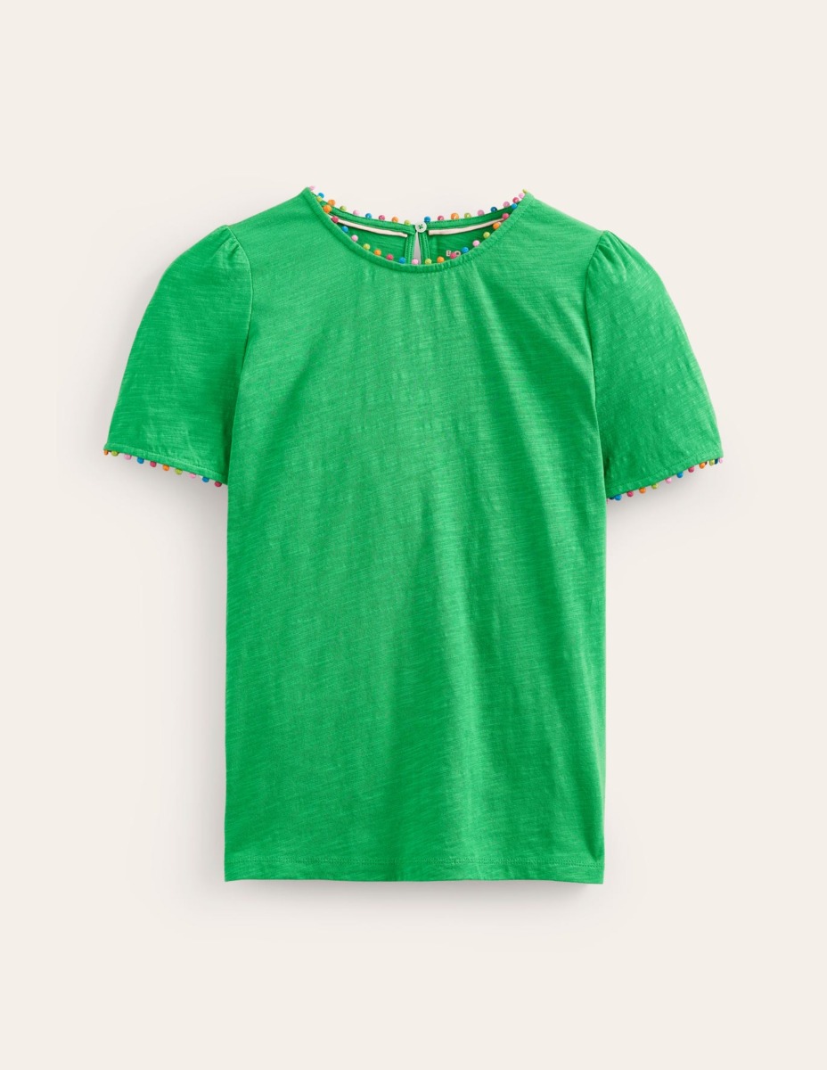 Boden - Green T-Shirt GOOFASH