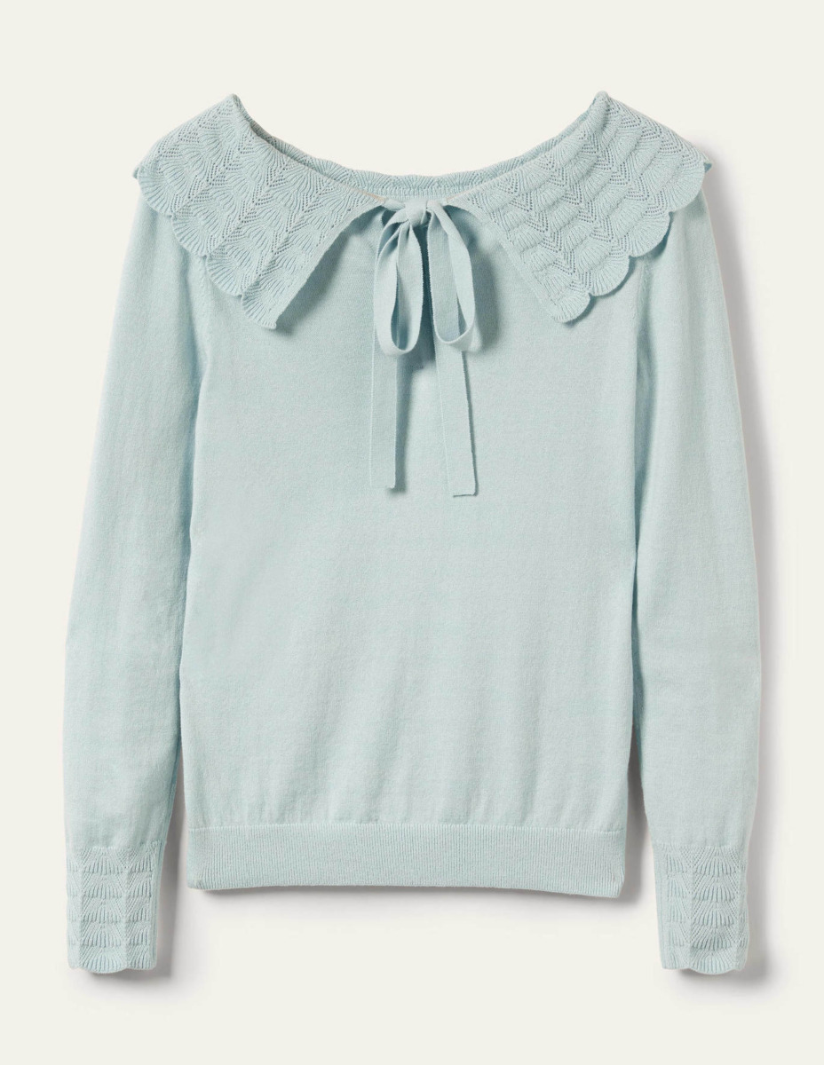 Boden Jumper in Blue for Woman GOOFASH