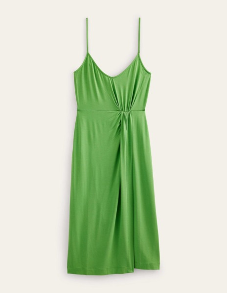 Boden Ladies Green Midi Dress GOOFASH