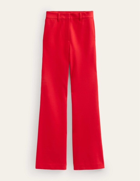 Boden - Ladies Red Trousers GOOFASH