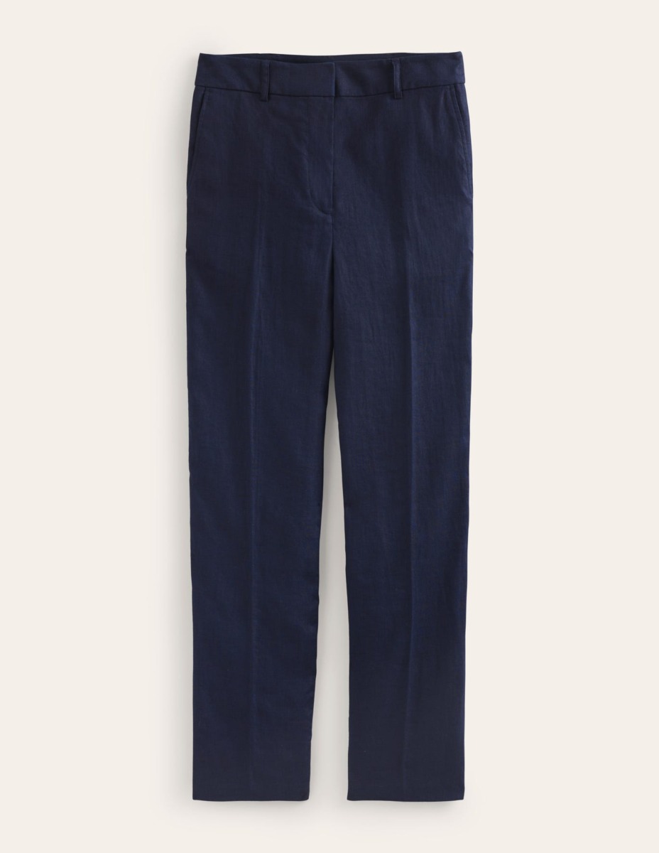 Boden - Ladies Trousers in Blue GOOFASH