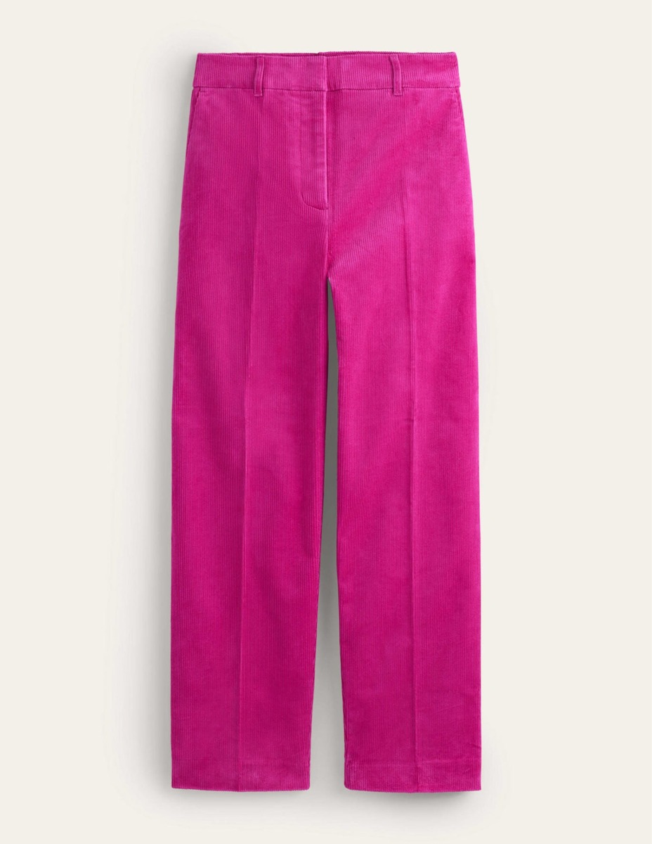 Boden Ladies Trousers in Purple GOOFASH