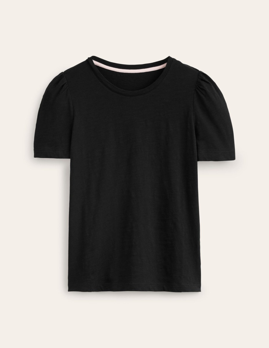 Boden - Lady Black T-Shirt GOOFASH