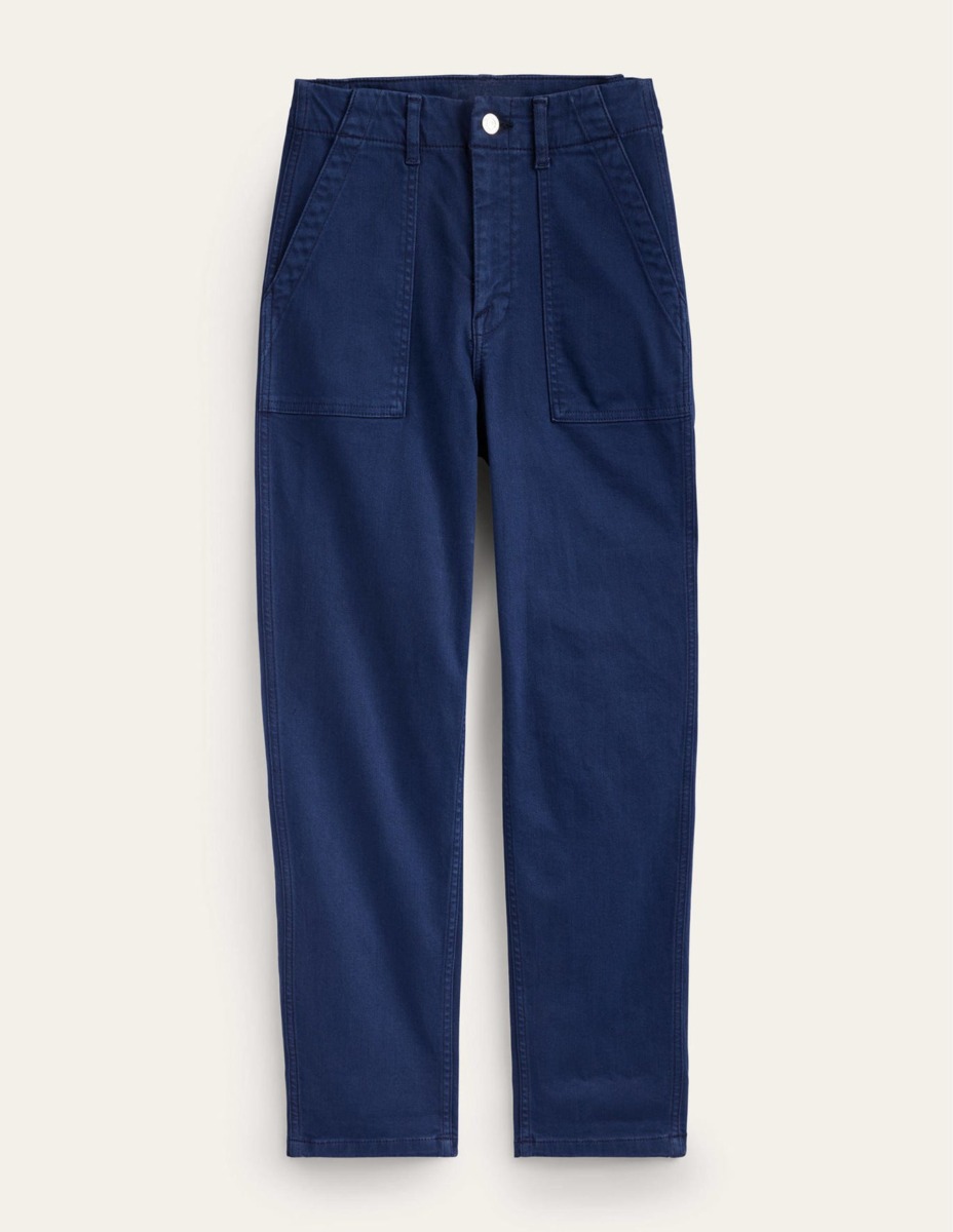Boden - Lady Blue Trousers GOOFASH