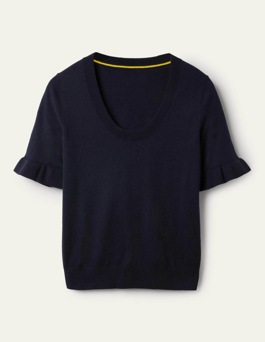 Boden - Lady T-Shirt in Blue GOOFASH