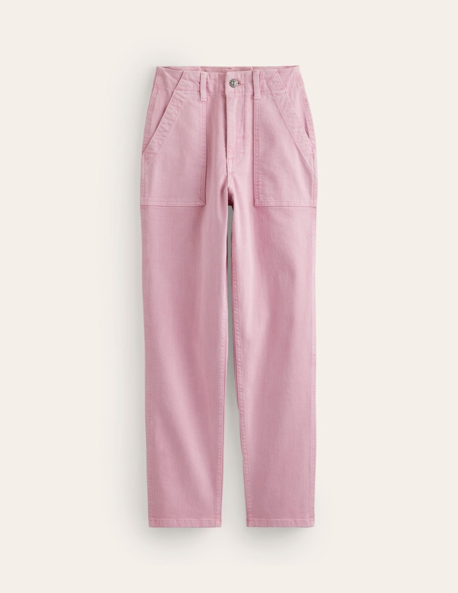 Boden - Lady Trousers in Purple GOOFASH