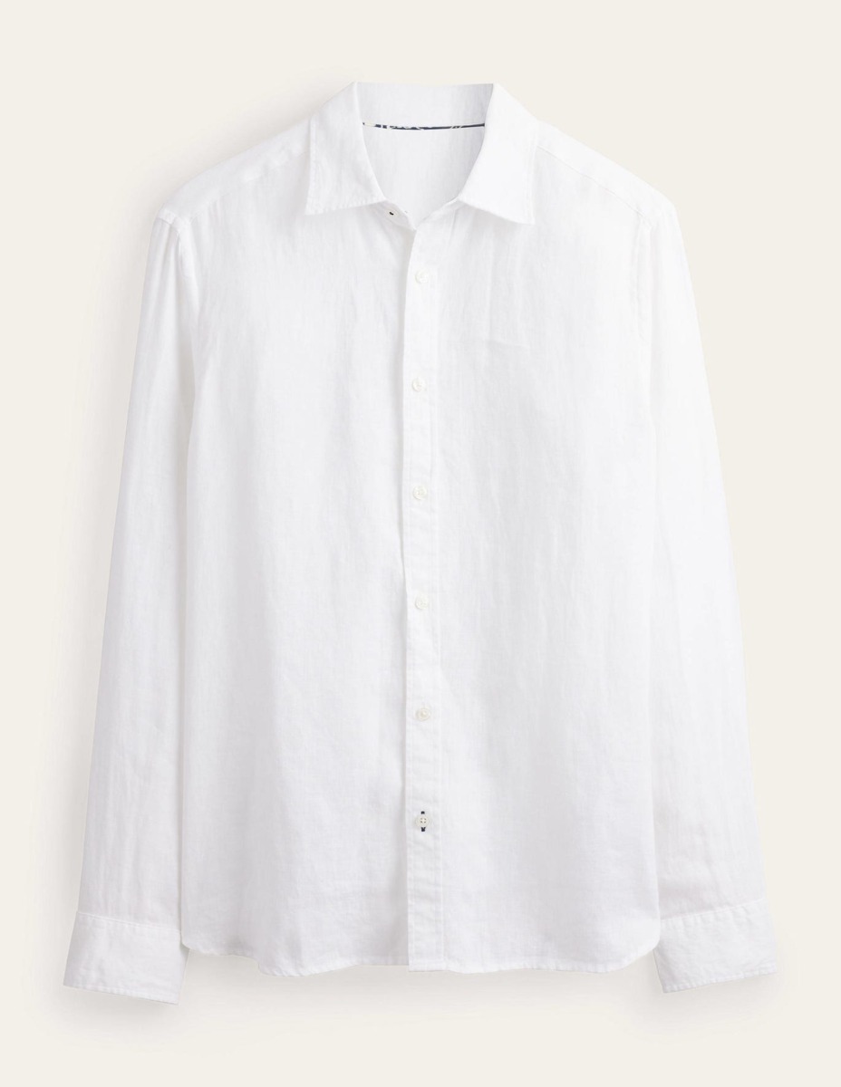 Boden - Men Shirt White GOOFASH