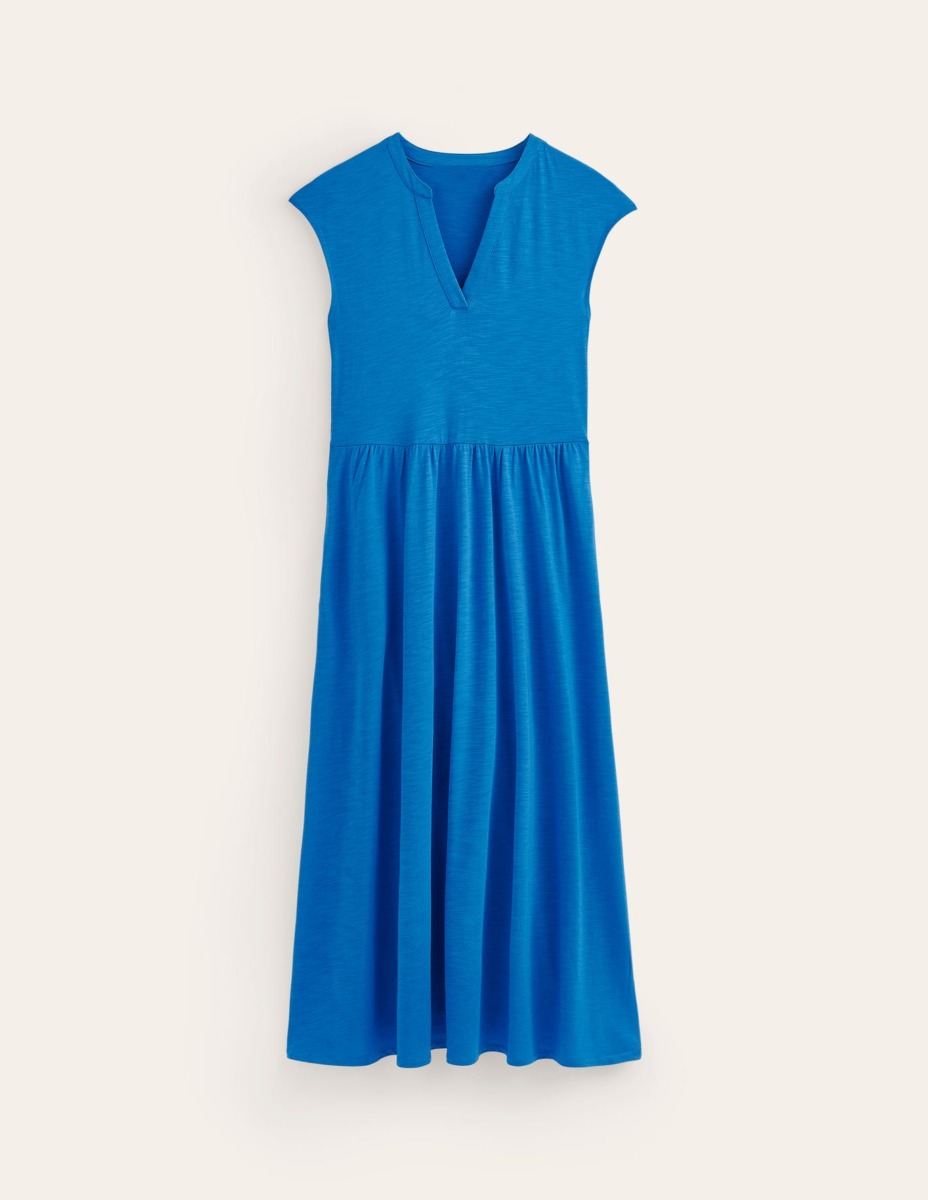 Boden Midi Dress in Blue Woman GOOFASH