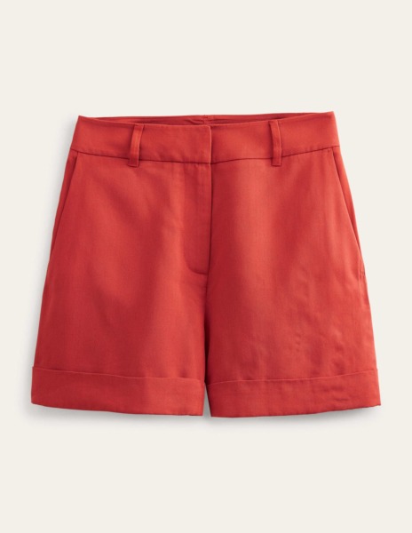 Boden Red Shorts Ladies GOOFASH