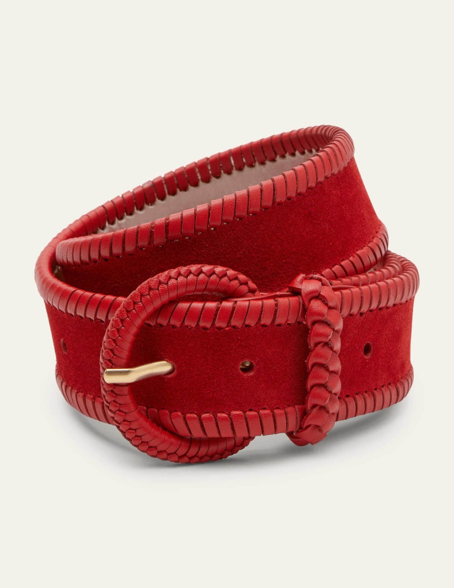 Boden - Red Waist Belt GOOFASH