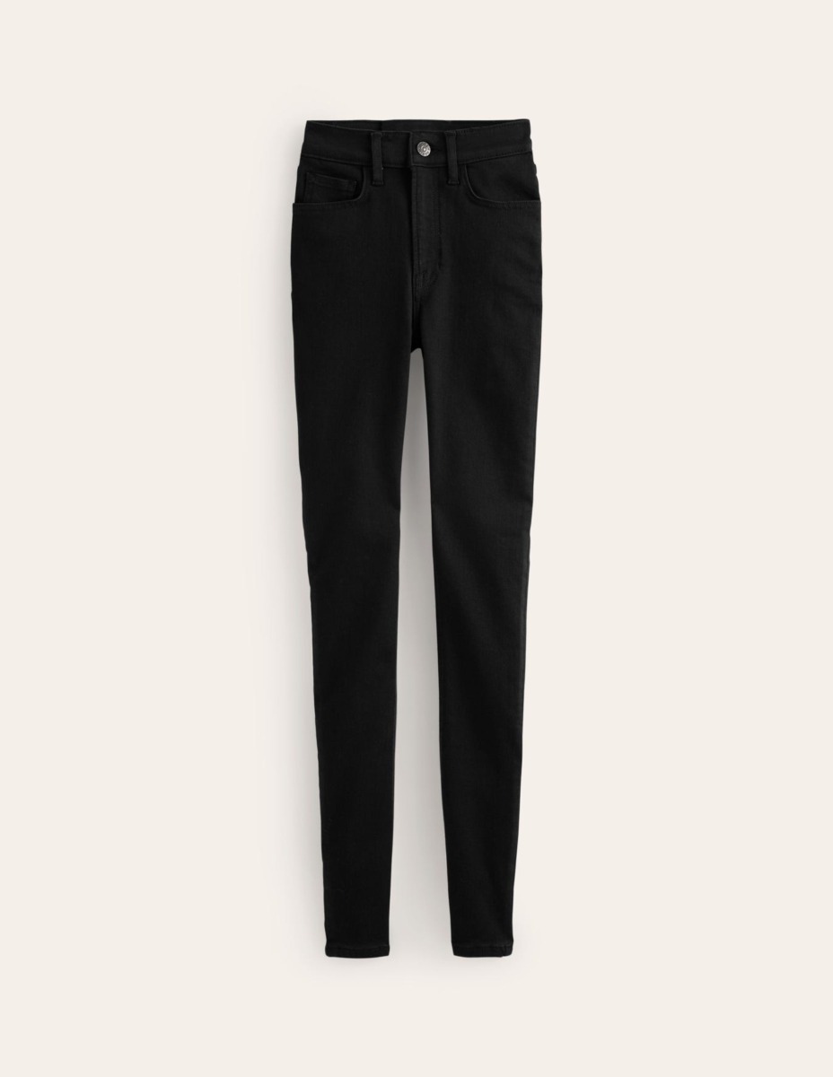 Boden Skinny Jeans Black for Women GOOFASH